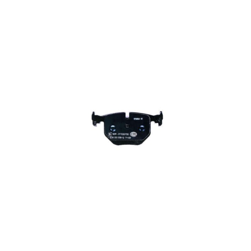 Bremsbelagsatz Scheibenbremse Hella 8DB 355 008-121 f&uuml;r Bmw Maserati Hinterachse