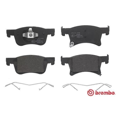 Bremsbelagsatz Scheibenbremse Brembo P59083 Prime Line f&uuml;r Opel Vauxhall