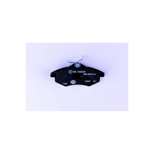 Bremsbelagsatz Scheibenbremse Hella 8DB 355 010-161 f&uuml;r Citro&euml;n Vorderachse