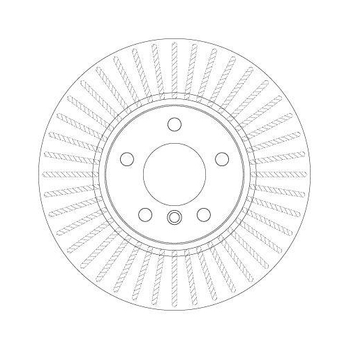 Bremsscheibe Trw DF6220S Trw Single f&uuml;r Bmw Vorderachse