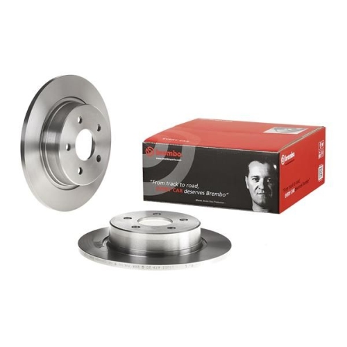 2X Brembo Bremsscheibe Hinterachse Prime Line f&uuml;r Ford Ford Usa