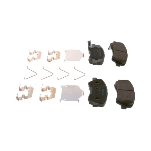 Bremsbelagsatz Scheibenbremse Bosch 0986424951 f&uuml;r Hyundai Vorderachse