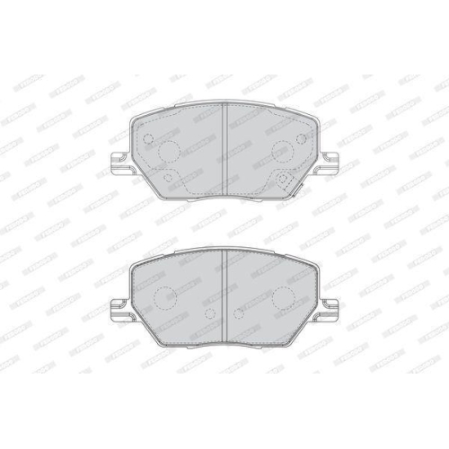 Bremsbelagsatz Scheibenbremse Ferodo FDB4688 Premier f&uuml;r Alfa Romeo Fiat Jeep