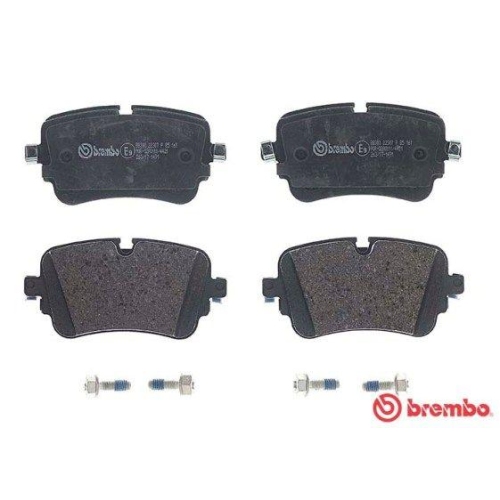 Bremsbelagsatz Scheibenbremse Brembo P85161 Prime Line für Audi Seat Skoda VW