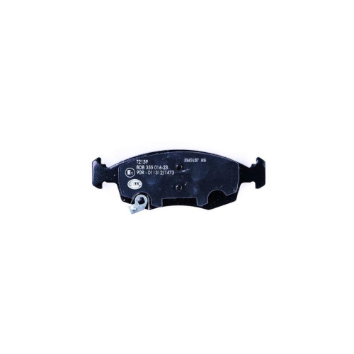 Bremsbelagsatz Scheibenbremse Hella 8DB 355 016-231 f&uuml;r Chrysler Fiat Lancia
