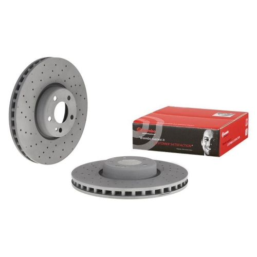 Bremsscheibe Brembo 09.D529.23 Prime Line - Co-cast f&uuml;r Mercedes Benz