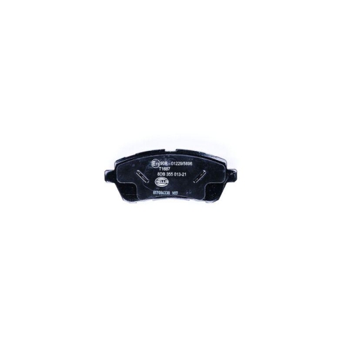 Bremsbelagsatz Scheibenbremse Hella 8DB 355 013-211 f&uuml;r Daihatsu Ford Mazda