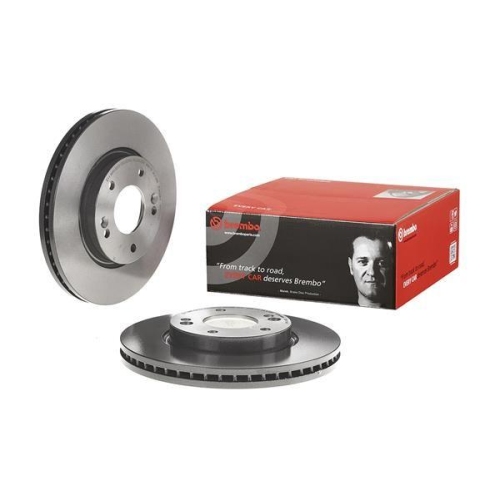 Bremsscheibe Brembo 09.9574.41 Prime Line - Uv Coated f&uuml;r Hyundai Kia