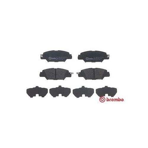 Bremsbelagsatz Scheibenbremse Brembo P49053 Prime Line f&uuml;r Mazda Hinterachse