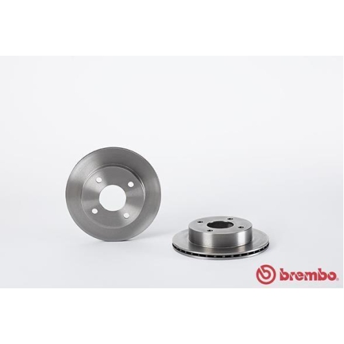Bremsscheibe Brembo 09.5919.20 Prime Line f&uuml;r Nissan Vorderachse