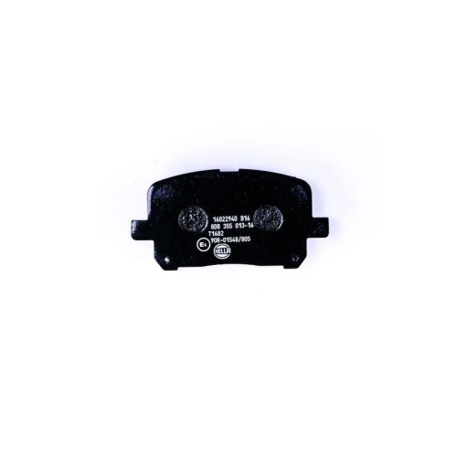 Bremsbelagsatz Scheibenbremse Hella 8DB 355 013-161 f&uuml;r Toyota Vorderachse