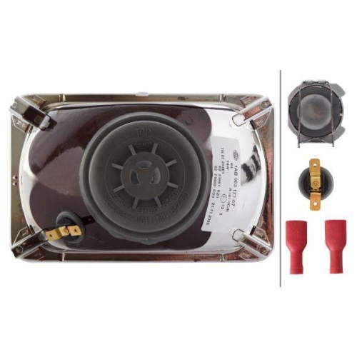 Scheinwerfereinsatz Hauptscheinwerfer Hella 1AB 003 177-071 f&uuml;r Bmw Mack Volvo