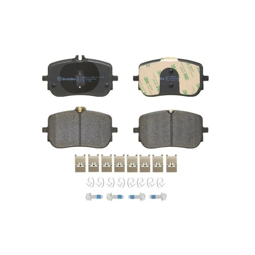 Bremsbelagsatz Scheibenbremse Brembo P50157 Prime Line f&uuml;r Mercedes Benz