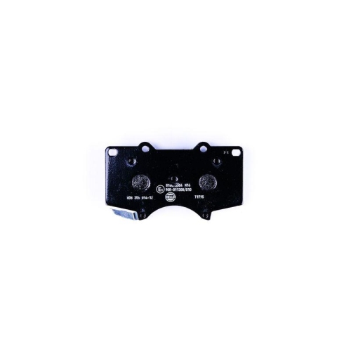Bremsbelagsatz Scheibenbremse Hella 8DB 355 014-121 f&uuml;r Mitsubishi Toyota Lexus