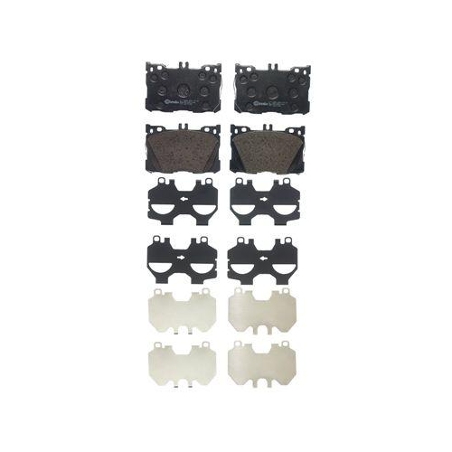 Bremsbelagsatz Scheibenbremse Brembo P50139 Prime Line f&uuml;r Mercedes Benz
