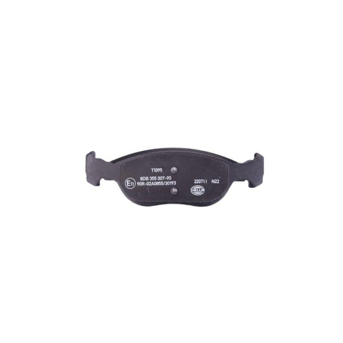 Bremsbelagsatz Scheibenbremse Hella 8DB 355 007-901 f&uuml;r Alfa Romeo Fiat Lancia