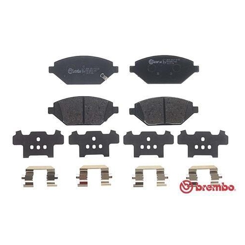 Bremsbelagsatz Scheibenbremse Brembo P59093 Prime Line f&uuml;r Opel Vauxhall