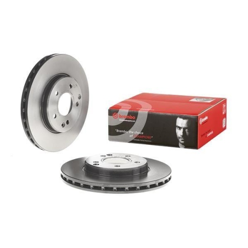 Bremsscheibe Brembo 09.8411.11 Prime Line - Uv Coated f&uuml;r Mercedes Benz