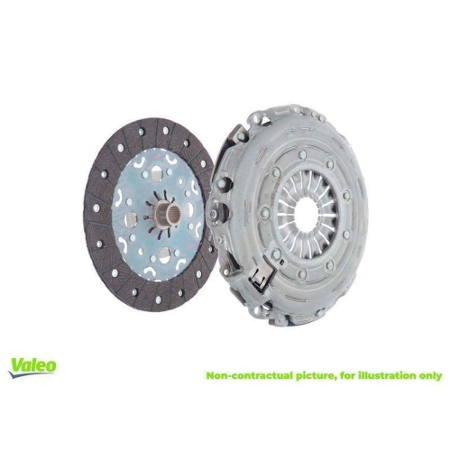 Kupplungssatz Valeo 832229 Kit2p Mit Selbstnachstellender Technologie f&uuml;r Fiat