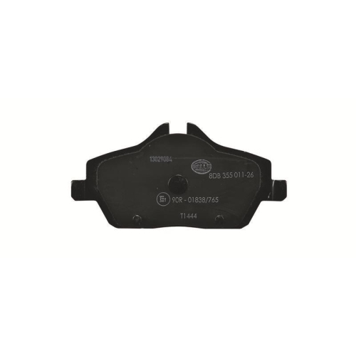 Bremsbelagsatz Scheibenbremse Hella 8DB 355 011-261 f&uuml;r Bmw Mini Vorderachse