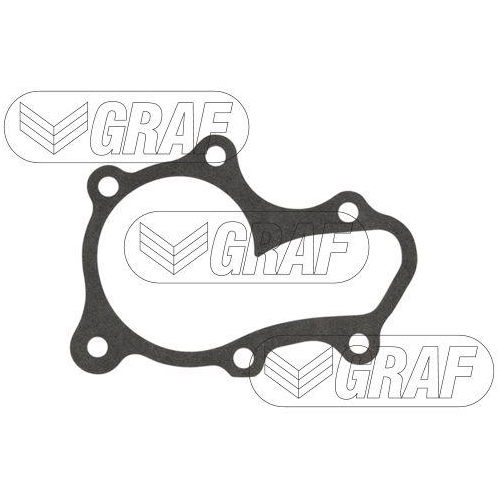 Wasserpumpe Motorkühlung Graf PA1009 für Mitsubishi Eastern Coach Works Byd