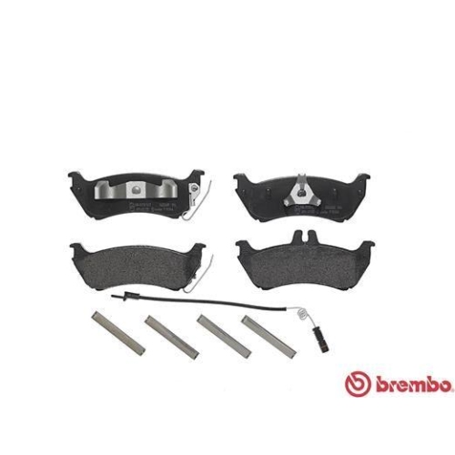 Bremsbelagsatz Scheibenbremse Brembo P50044 Prime Line f&uuml;r Mercedes Benz