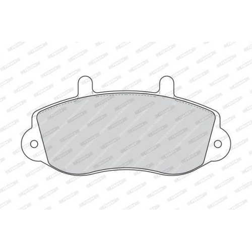 Bremsbelagsatz Scheibenbremse Ferodo FVR1292 Premier Eco Friction für Opel