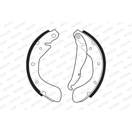 Bremsbackensatz Ferodo FSB335 Premier f&uuml;r Opel Vauxhall Chevrolet Daewoo