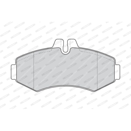 Bremsbelagsatz Scheibenbremse Ferodo FVR1304 Premier Eco Friction f&uuml;r