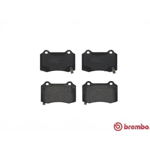 Bremsbelagsatz Scheibenbremse Brembo P11024 Prime Line f&uuml;r Chrysler Dodge Jeep