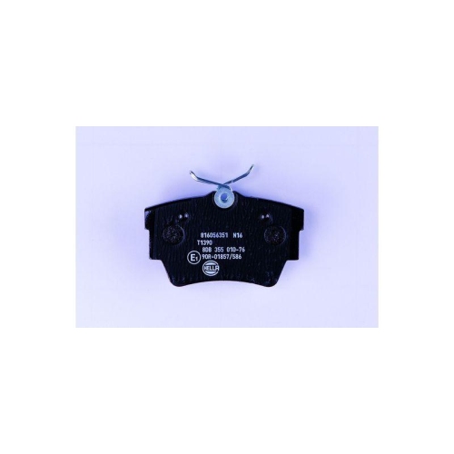 Bremsbelagsatz Scheibenbremse Hella 8DB 355 010-761 f&uuml;r Fiat Nissan Opel Renault