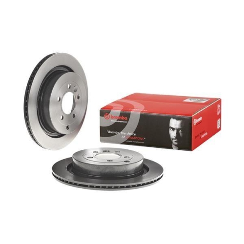 Bremsscheibe Brembo 09.8876.31 Prime Line - Uv Coated f&uuml;r Land Rover Hinterachse