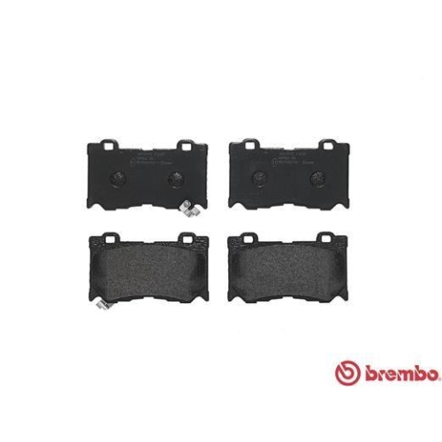Bremsbelagsatz Scheibenbremse Brembo P56089 Prime Line f&uuml;r Nissan Infiniti