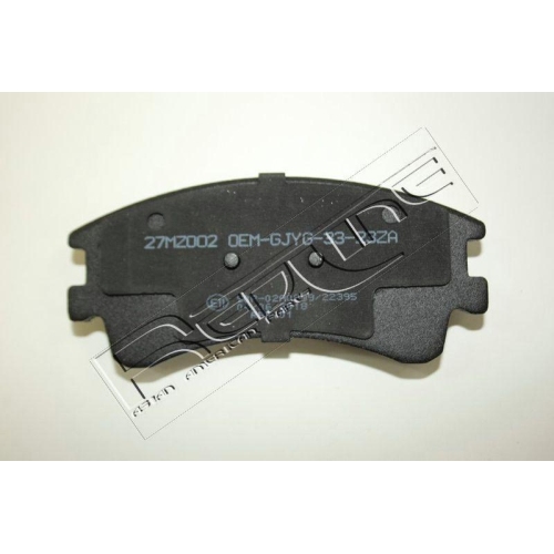 Bremsbelagsatz Scheibenbremse Red-line 27MZ002 f&uuml;r Mazda Vorderachse