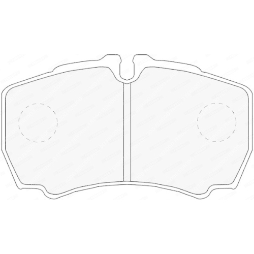 Bremsbelagsatz Scheibenbremse Ferodo FVR1405 Premier Eco Friction f&uuml;r Iveco