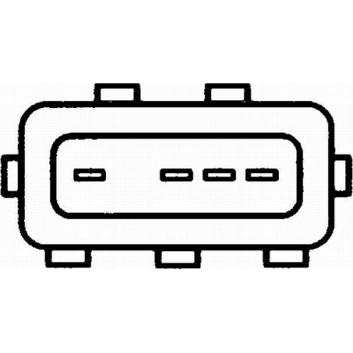 Luftmassenmesser Hella 8ET 009 142-201 f&uuml;r Ford Hitachi