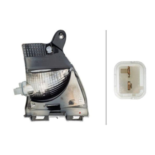 Nebelschlussleuchte Hella 2NR 009 774-131 f&uuml;r Citro&euml;n Peugeot DS Links