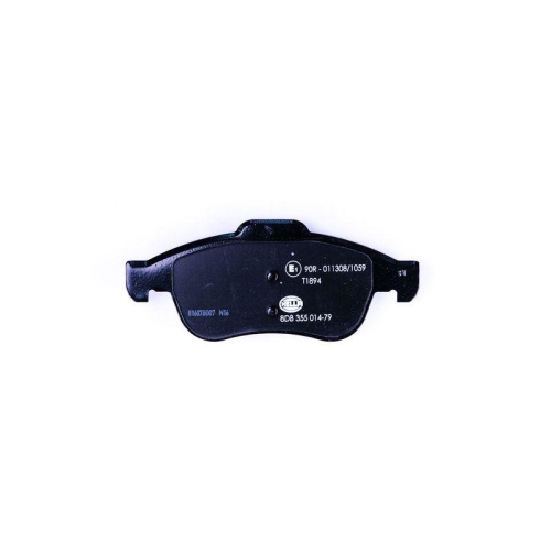 Bremsbelagsatz Scheibenbremse Hella 8DB 355 014-791 f&uuml;r Mitsubishi Nissan Dacia