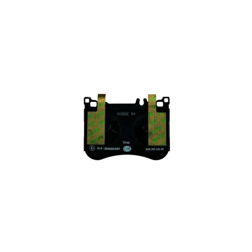 Bremsbelagsatz Scheibenbremse Hella 8DB 355 020-581 f&uuml;r Mercedes Benz Amc