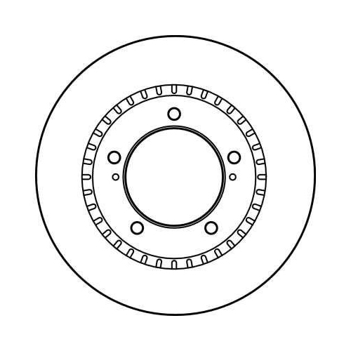 Bremsscheibe Trw DF4156 f&uuml;r Suzuki Vorderachse