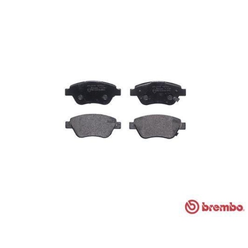 Bremsbelagsatz Scheibenbremse Brembo P66001 Prime Line f&uuml;r Opel Vauxhall Proton