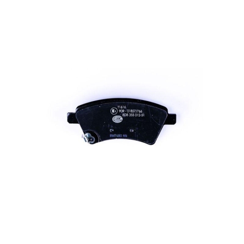 Bremsbelagsatz Scheibenbremse Hella 8DB 355 012-511 f&uuml;r Fiat Suzuki Ferrari