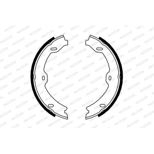 Bremsbackensatz Feststellbremse Ferodo FSB4000 Premier f&uuml;r Audi Mercedes Benz VW