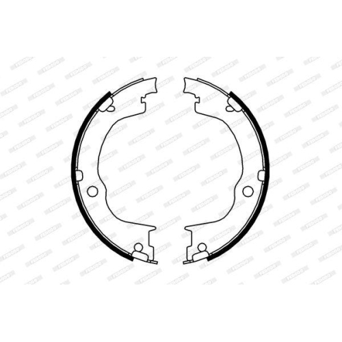 Bremsbackensatz Feststellbremse Ferodo FSB4006 Premier f&uuml;r Opel Vauxhall