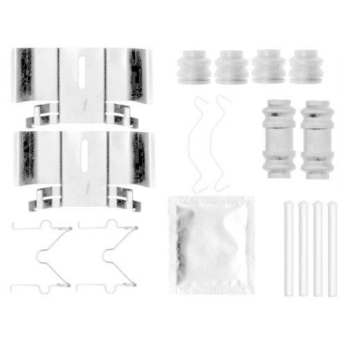 Zubehörsatz Scheibenbremsbelag Bosch 1987474785 für Hinterachse