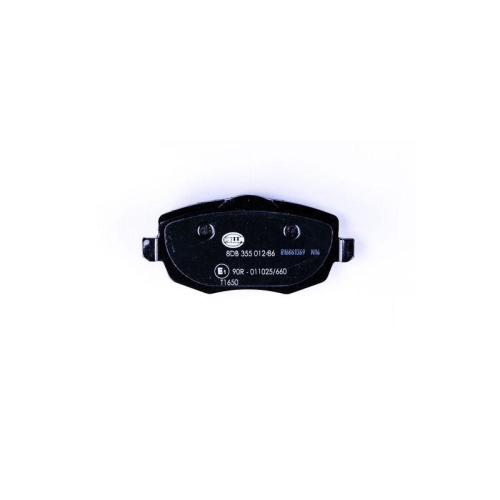 Bremsbelagsatz Scheibenbremse Hella 8DB 355 012-861 für Fiat Lancia Ferrari