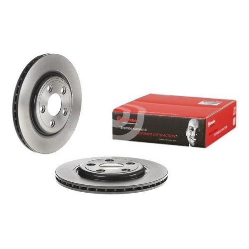 2X Brembo Bremsscheibe Prime Line - Uv Coated f&uuml;r Daimler Jaguar