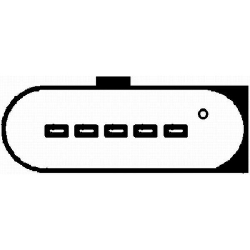 Luftmassenmesser Hella 8ET 009 142-451 f&uuml;r Audi Seat Skoda VW Hitachi