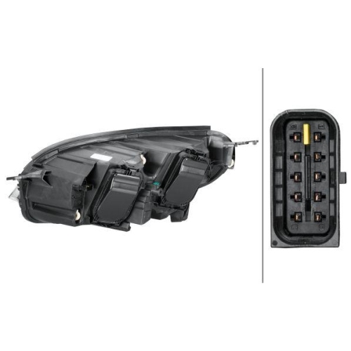 Hauptscheinwerfer Hella 1EL 354 852-021 f&uuml;r Peugeot Citro&euml;n/peugeot Rechts