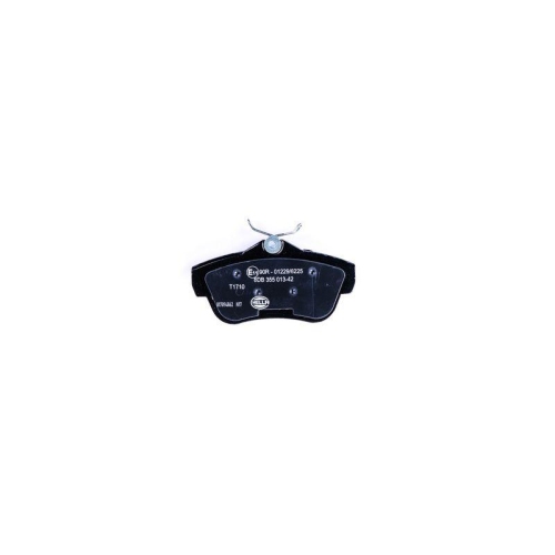 Bremsbelagsatz Scheibenbremse Hella 8DB 355 013-421 f&uuml;r Citro&euml;n Fiat Peugeot